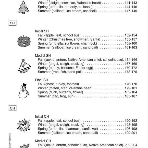 Seasonal Artic Word Search Activity Sheets: for S, R, L, Blends, SH, CH, TH - Picture 5 of 9
